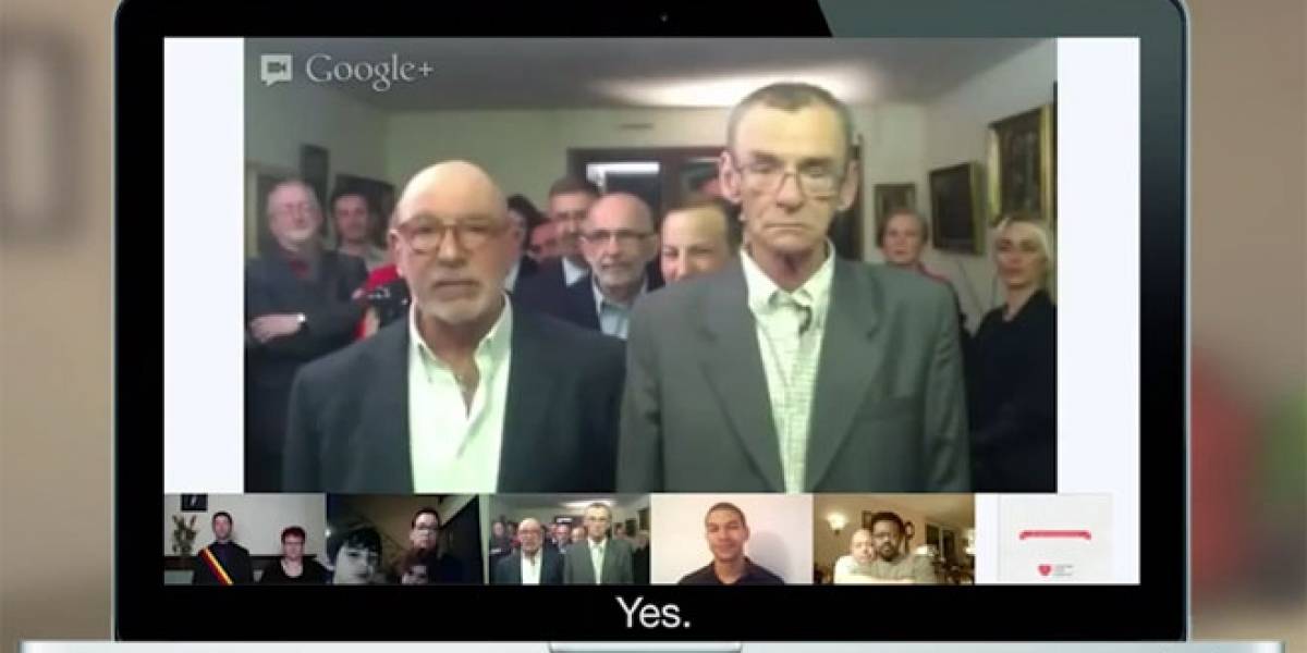 Ahora es posible realizar matrimonios homosexuales por medio de Google Hangouts