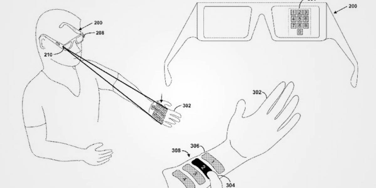Google presenta patente para controlar Project Glass con un rayo láser