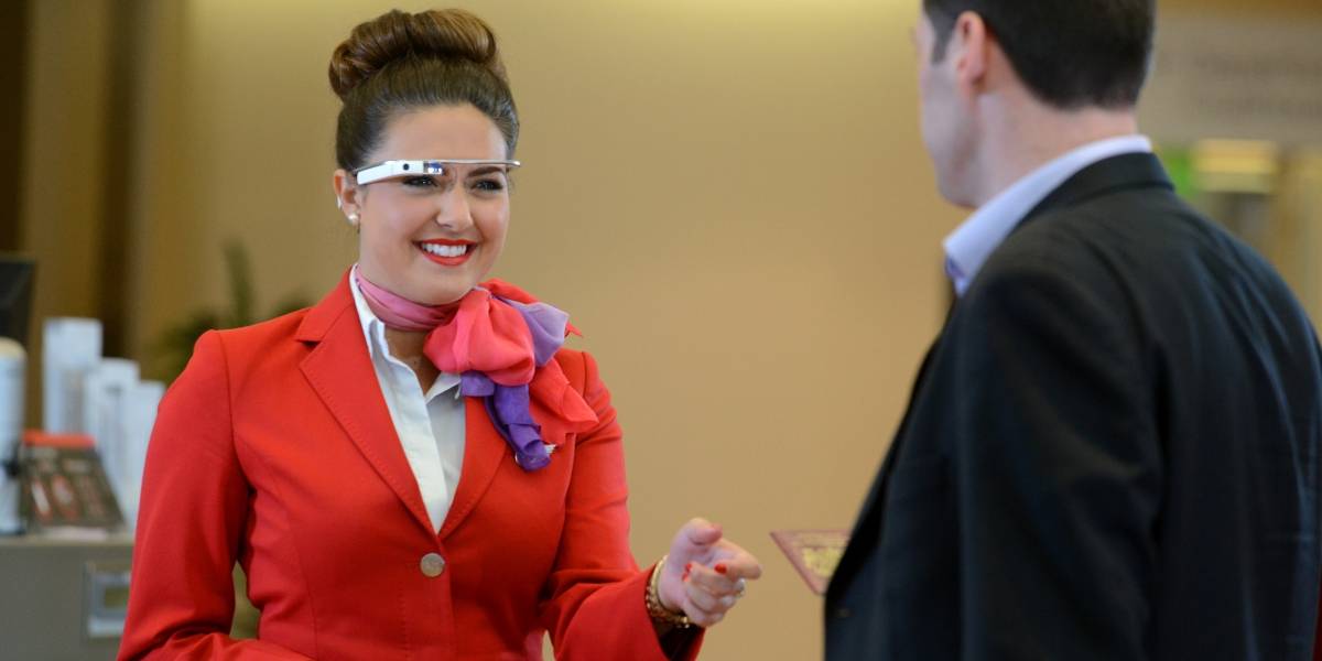 Virgin Atlantic usa Google Glass y smartwatches Sony para check-in de pasajeros en Londres