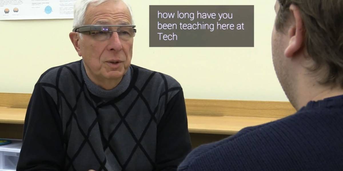 Captioning on Glass permite ver subtitulos de nuestras conversaciones en Google Glass