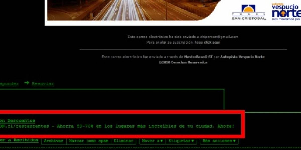 Google prueba desplegar los anuncios en Gmail a continuación de los mensajes