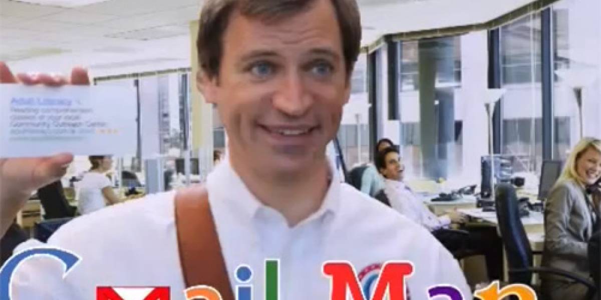 Gmail-man, la campaña anti-Gmail de Microsoft