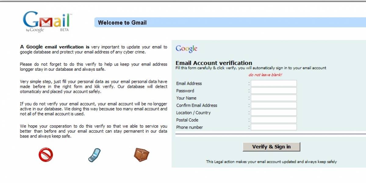 Google advierte sobre un robo de contraseñas de Gmail
