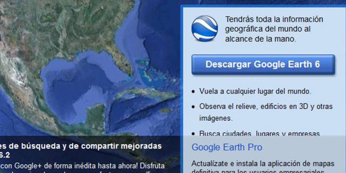 Google Earth: Madrid, Everest y París, lo más buscado por los españoles