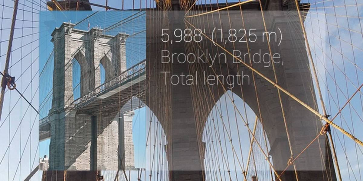 Modo de depuración de errores de Google Glass reveló todos sus sensores internos