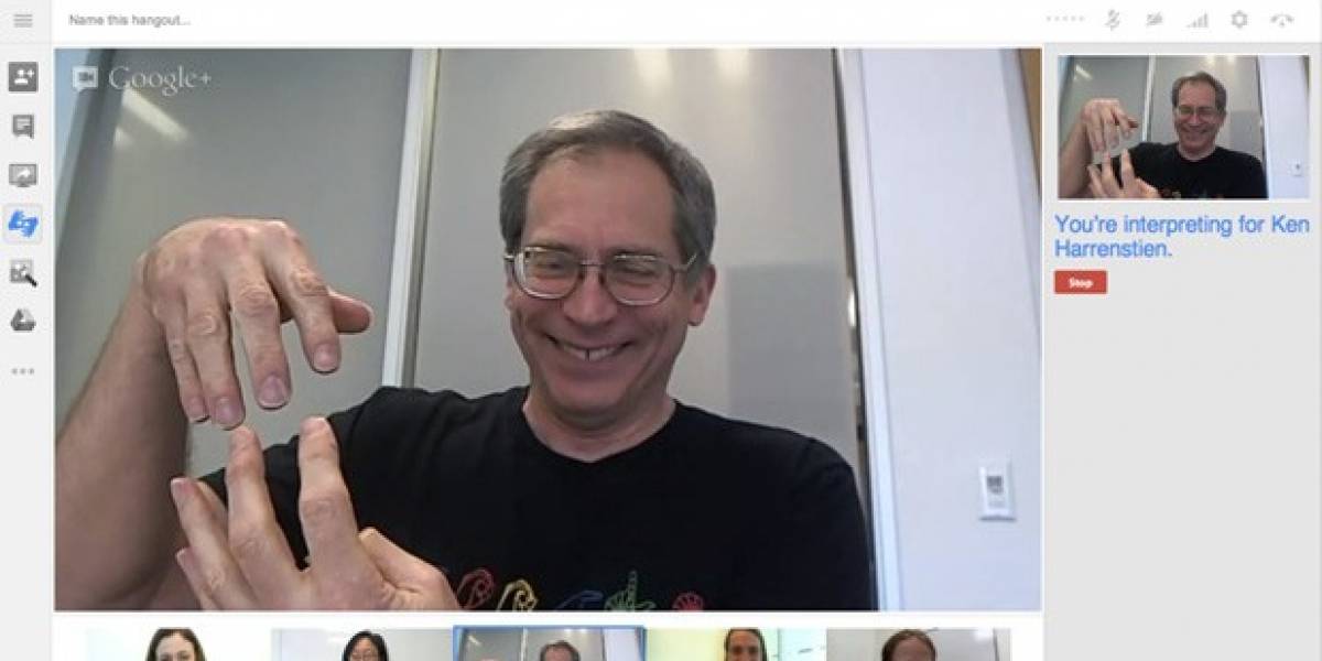 Google Hangouts ofrece interpretación de lenguaje de señas y atajos de teclado