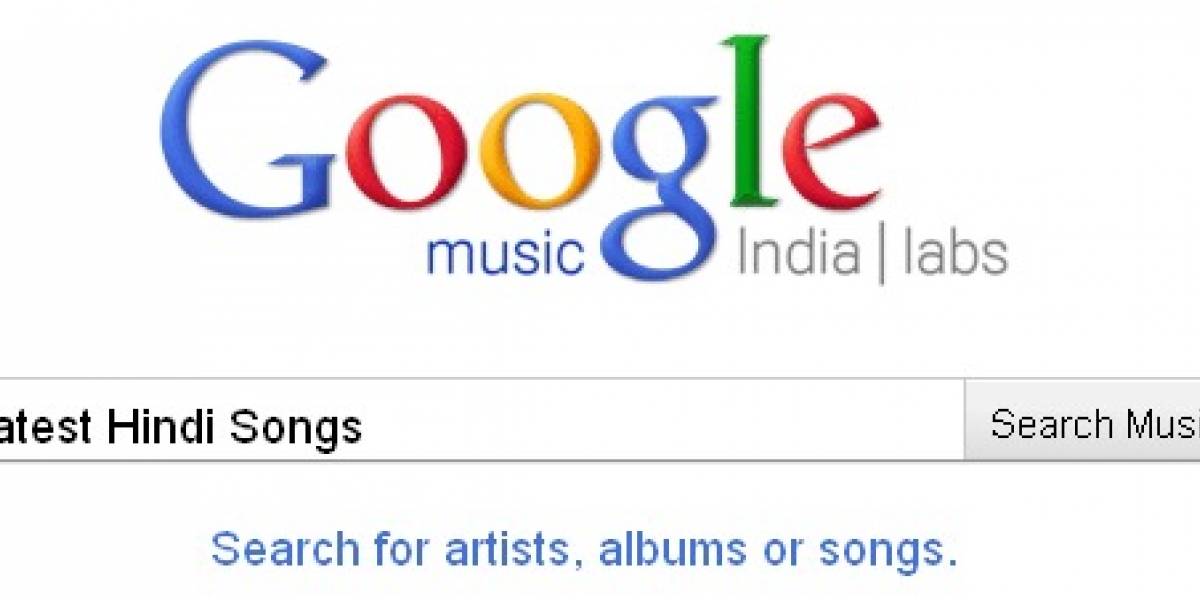 Google lanza servicio musical en India