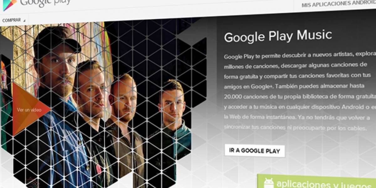 Google Play Music estará disponible en España desde el 13 de Noviembre