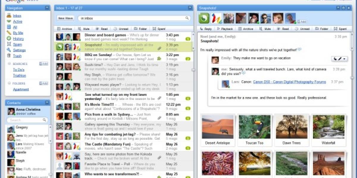 Google Wave: La ola de Google