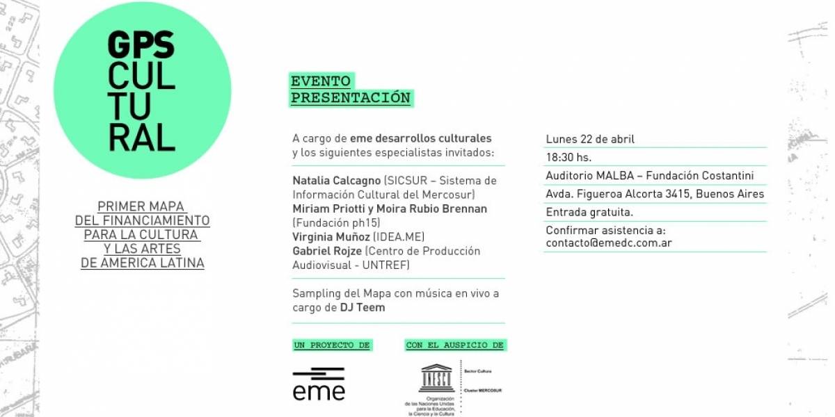 Argentinos crean un GPS cultural para encontrar fuentes de financiación en Latinoamérica