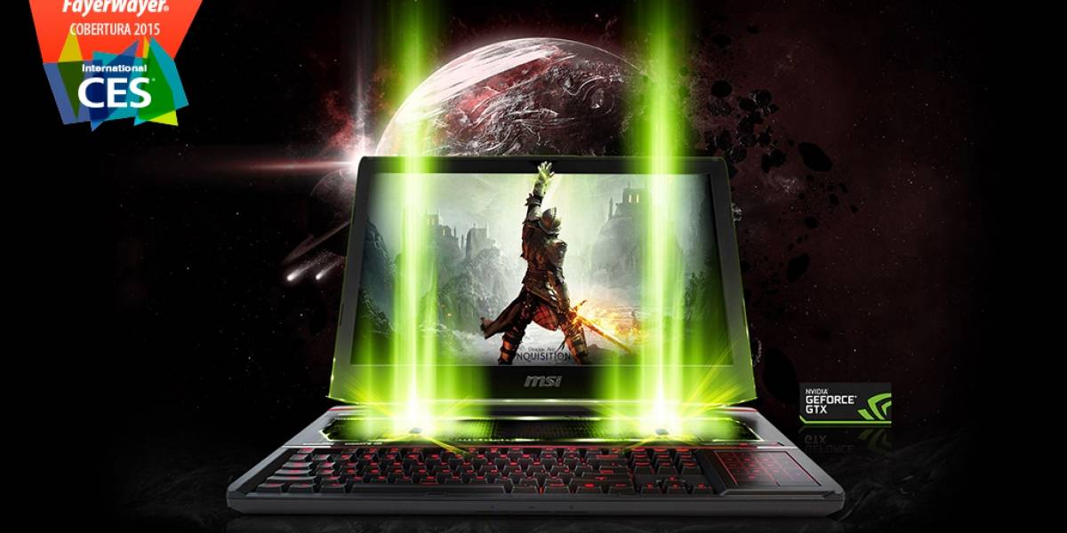 MSI lanza la GT80 Titan SLI, una poderosa laptop orientada a gamers #CES2015