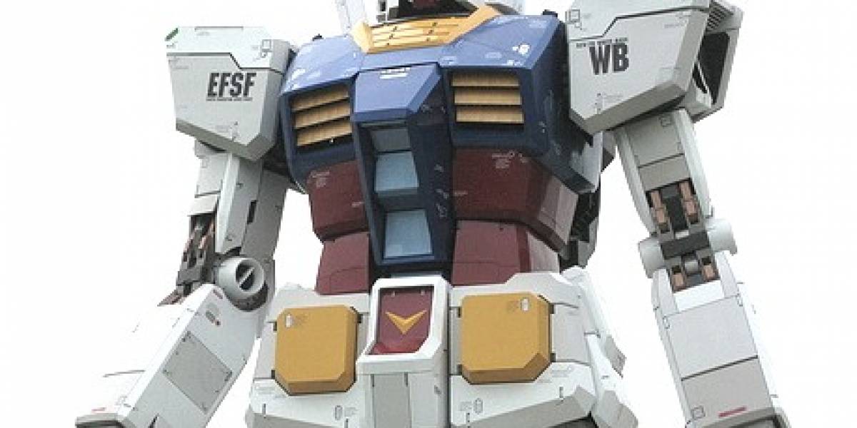 Japón termina su estatua Gundam gigante
