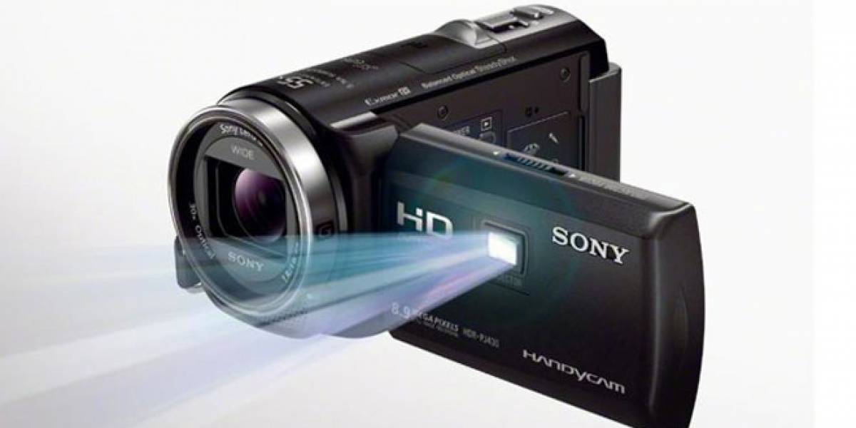 México: Sony presenta nuevas Handycam con proyector integrado