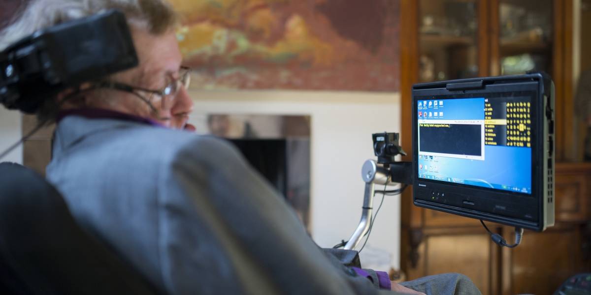 Cómo Intel y Swiftkey ayudan a Stephen Hawking comunicarse mejor