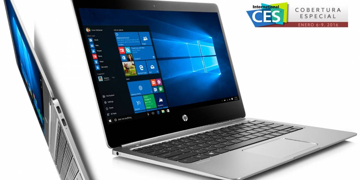 HP EliteBook Folio G1 es la notebook más delgada del mundo #CES2016