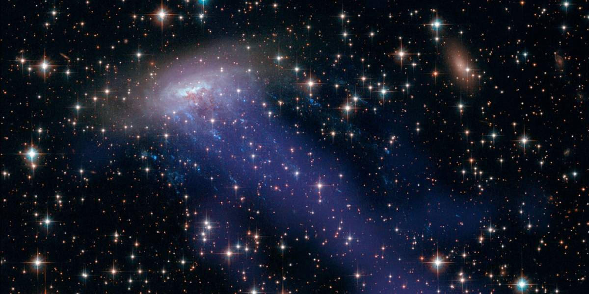 Telescopio Hubble observa la destrucción de una galaxia
