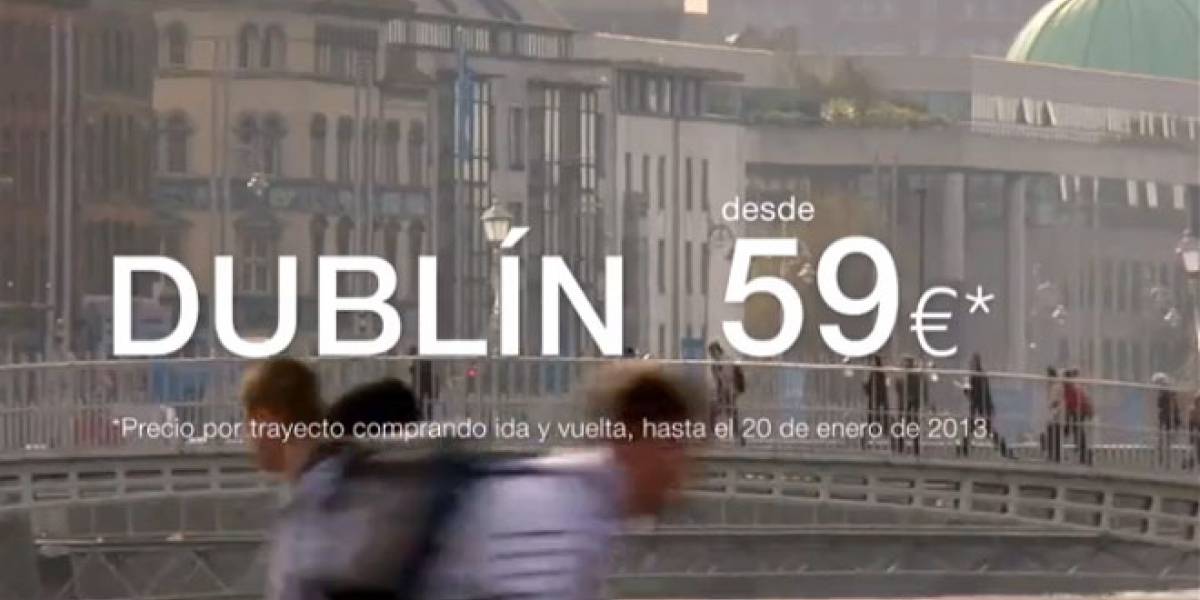 España: Descubre Dublín por solo 59€ con Iberia Express