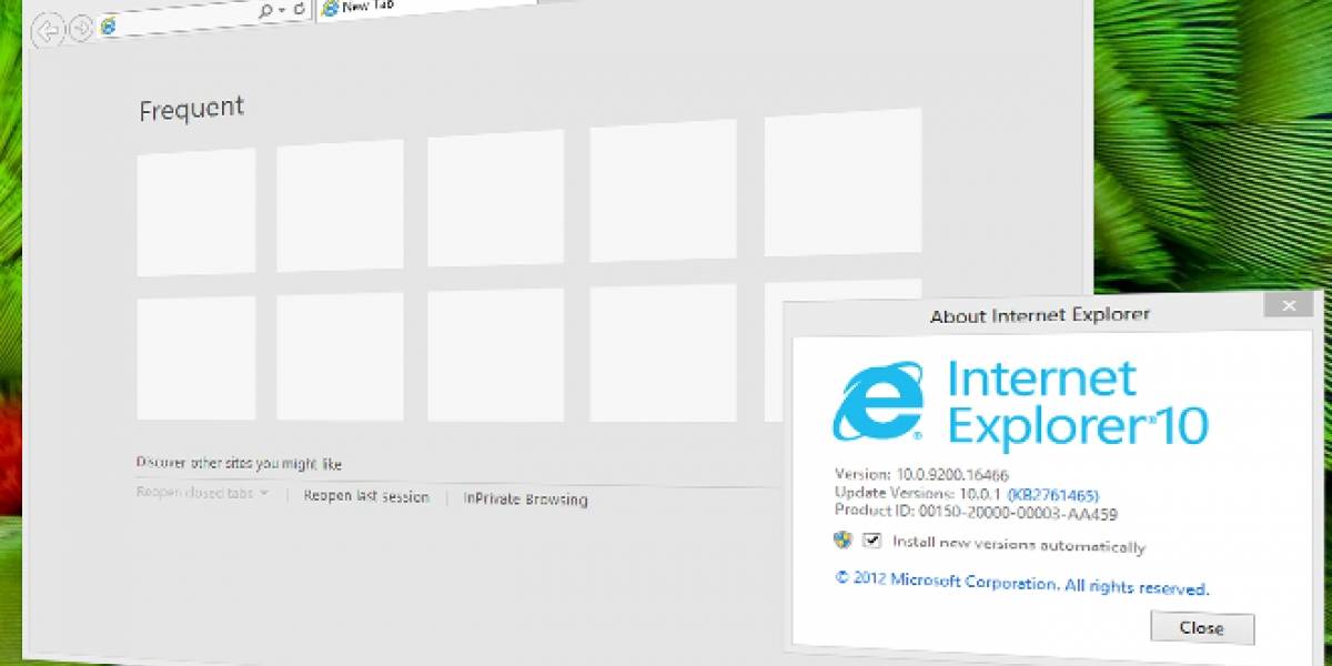 Versión definitiva y estable de Internet Explorer 10 llega a Windows 7