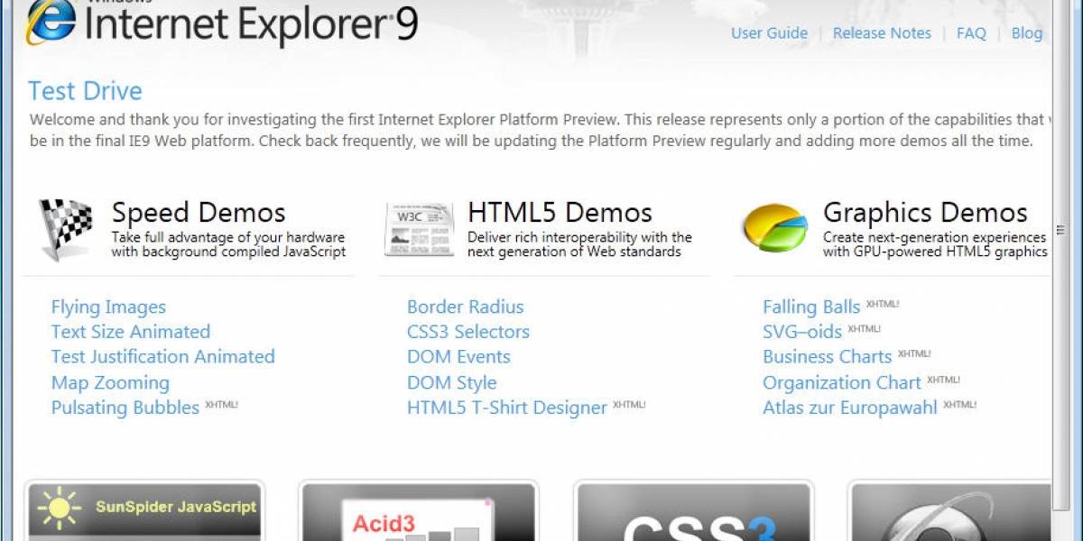 Récord de descargas para la beta de IE9