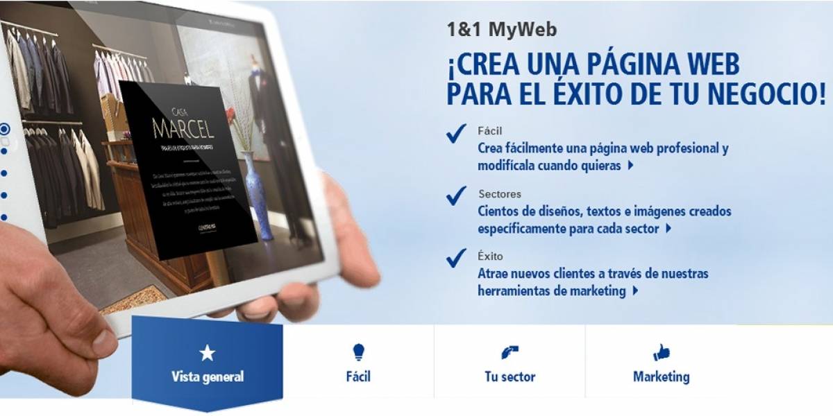 Crea una página web para tu negocio en 3 sencillos pasos
