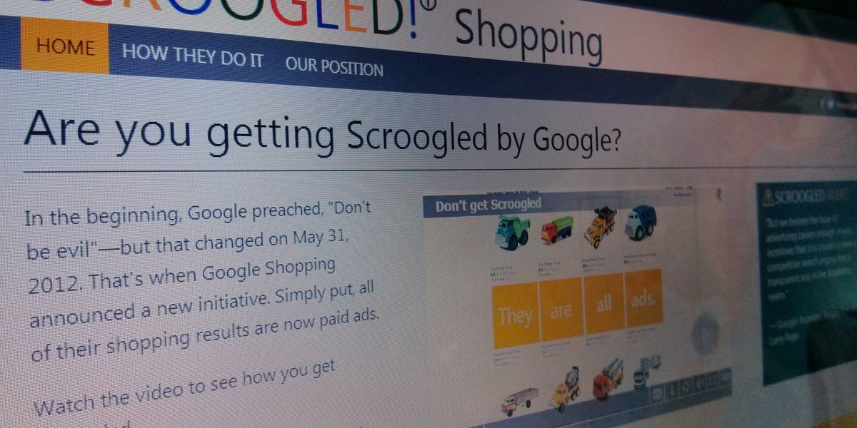 Aseguran que campaña publicitaria 'Scroogled' de Microsoft efectivamente funciona