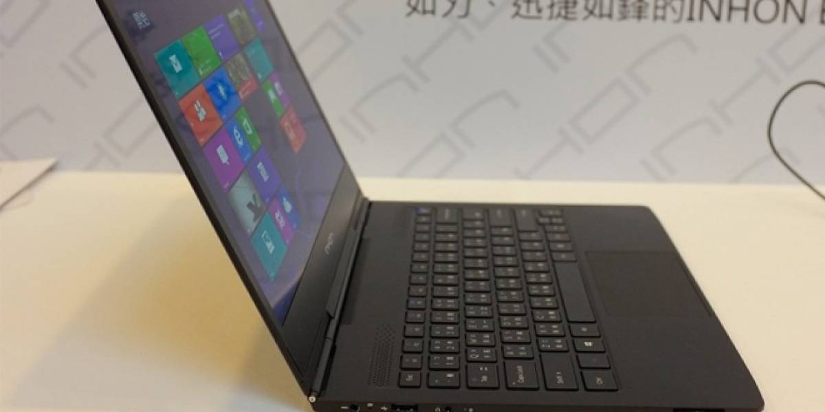 Nuevo ultrabook taiwanés se corona como el más delgado del mundo