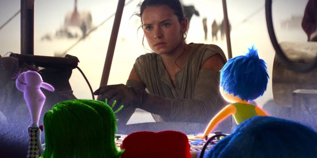 Personajes de Inside Out reaccionan al ver el tráiler de El Despertar de la Fuerza