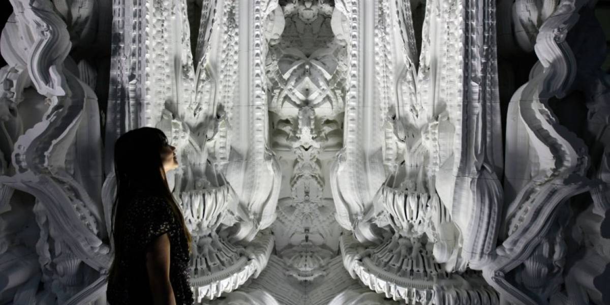 Digital Grotesque, una complejísima habitación impresa en 3D