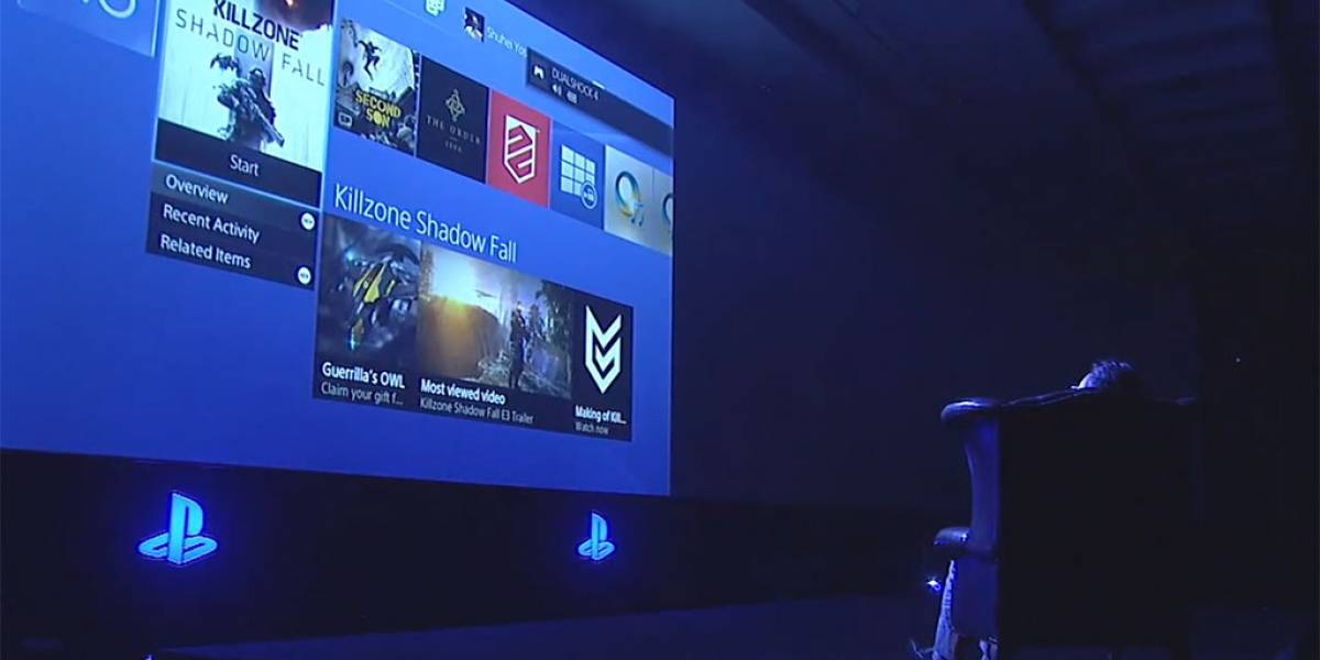 Así luce la interfaz de usuario de la PlayStation 4