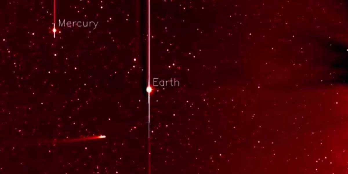 NASA capta al cometa ISON en camino al Sol (Video)