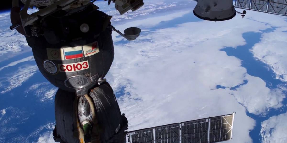La Tierra desde el Estación Espacial Internacional en 4K