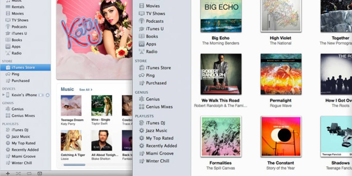 Ya está disponible iTunes 10.1
