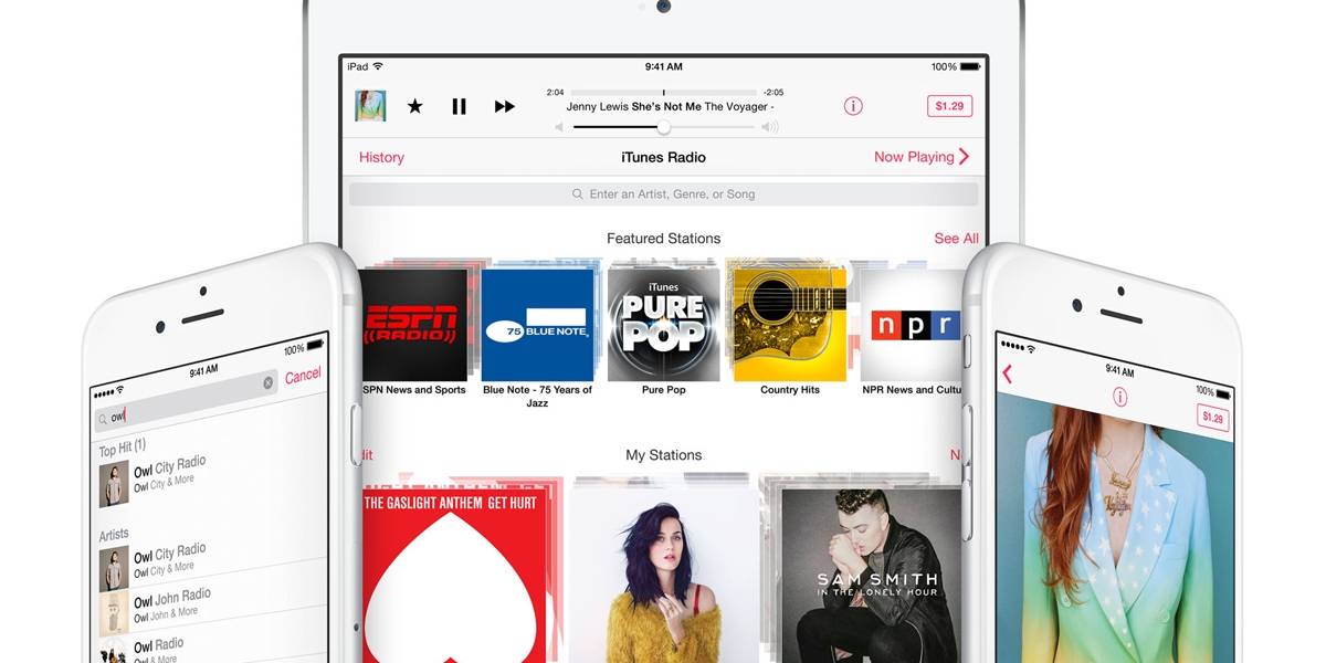 iTunes en streaming tendrá música gratis, pero no como Spotify