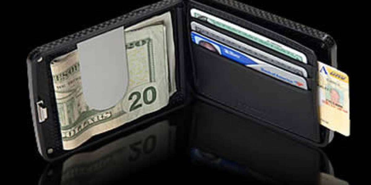 Seguridad máxima: Billetera sólida, con lector biométrico y alarma