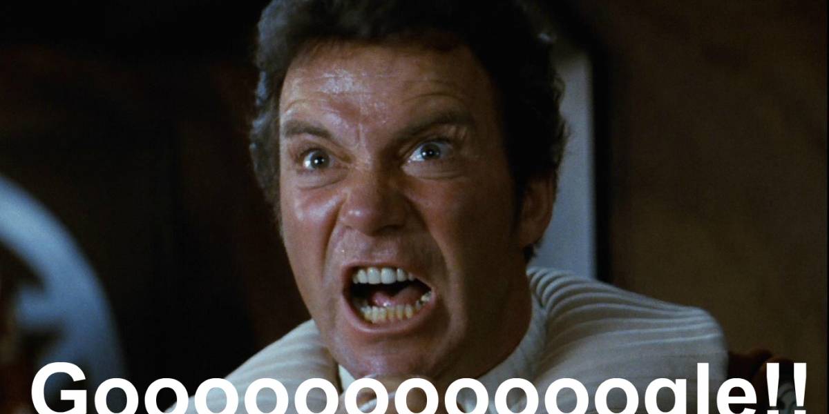 Google bloqueó (por un momento) la cuenta de G+ de William Shatner