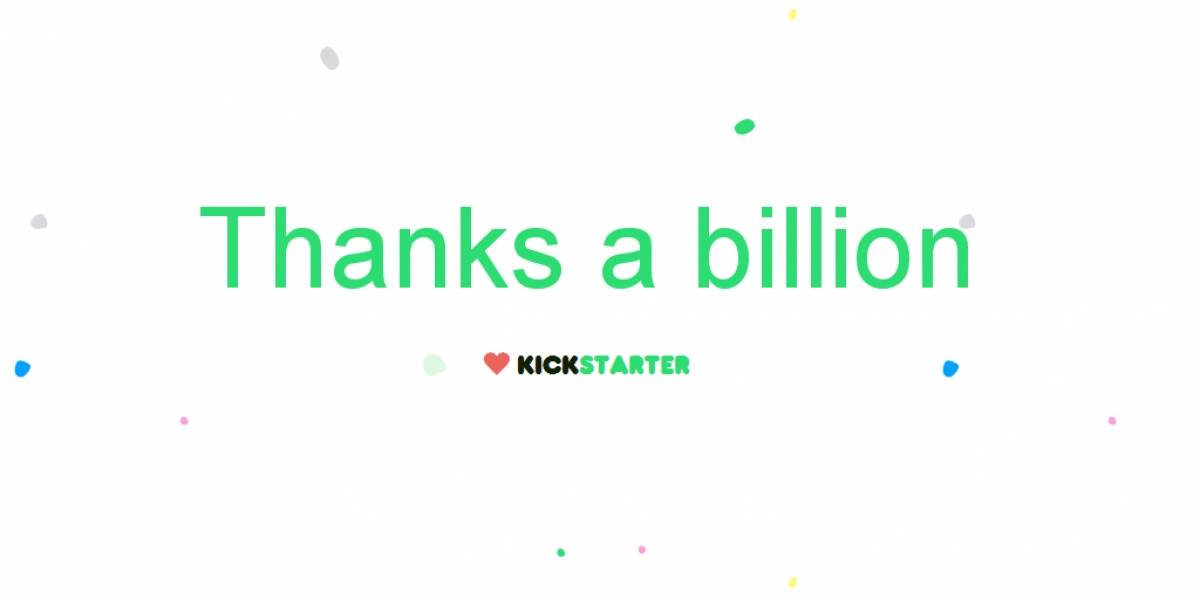 Kickstarter supera los USD$1.000 millones en aportes