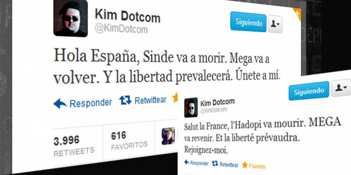 Dotcom: "Hola, España. Sinde va a morir. Mega va a volver"