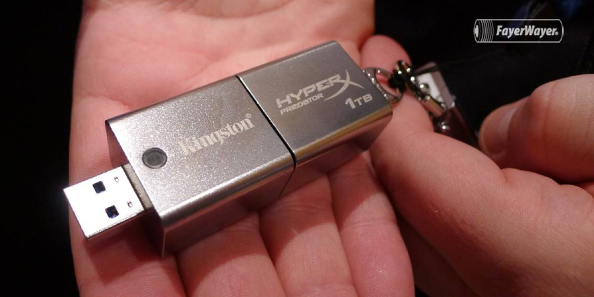 CES 2013: Kingston lanza memoria extraíble flash de 1TB