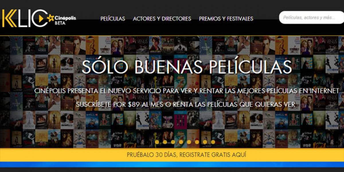 México: Cinépolis lanza servicio de streaming y renta de películas