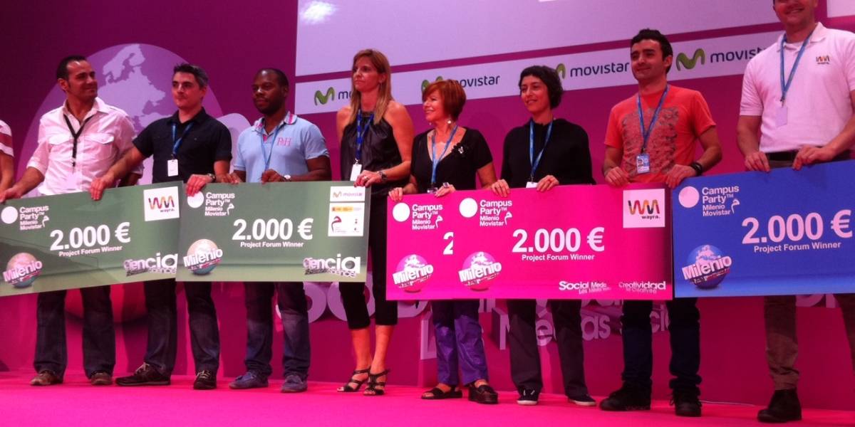 #cpmilenio: Los proyectos ganadores del Campus Party Milenio