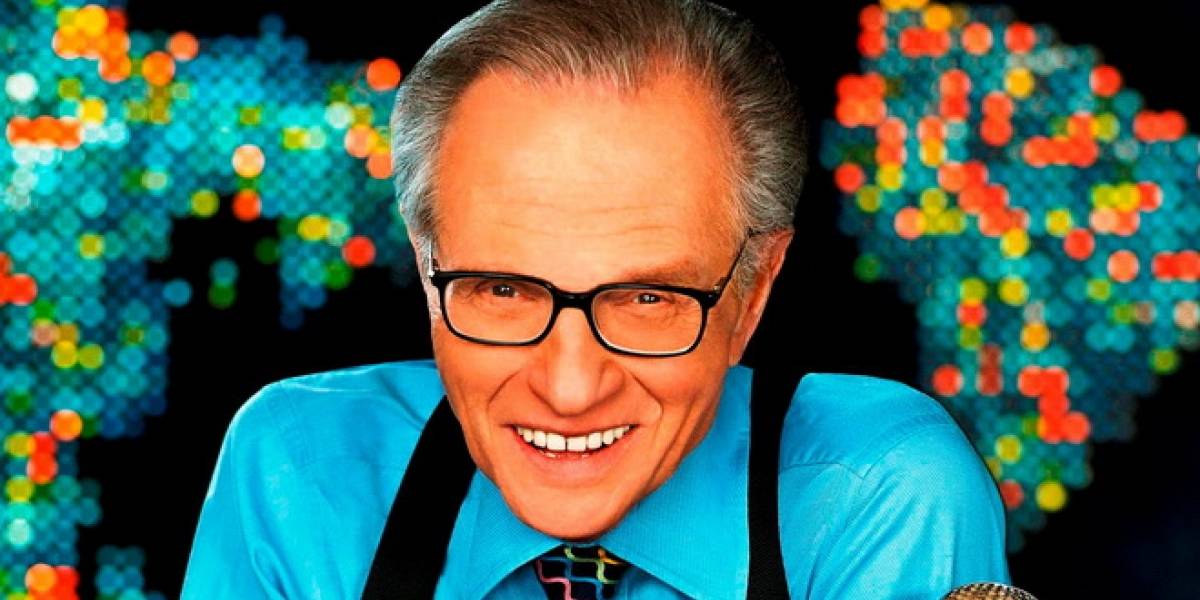 Larry King estrena programa en canal de Carlos Slim