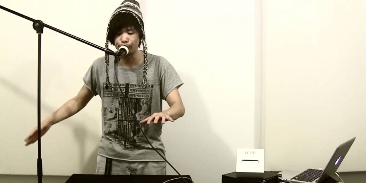 Esto pasa cuando mezclas el beatboxing con un controlador Leap Motion