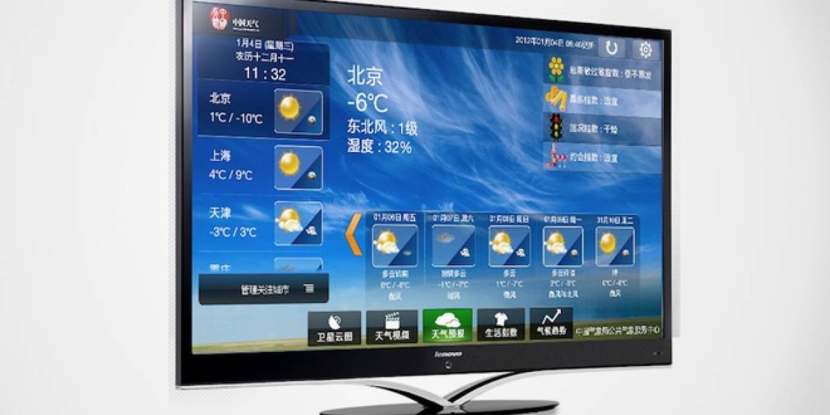 Lenovo lanzó su televisor K91 con Android 4.0 en China