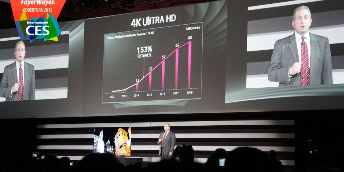LG presenta 5 televisores OLED con 4K curvos y planos #CES2015