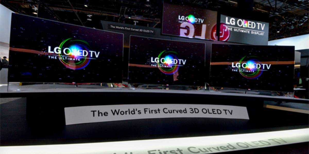 CES 2013: LG también presenta su pantalla curva OLED