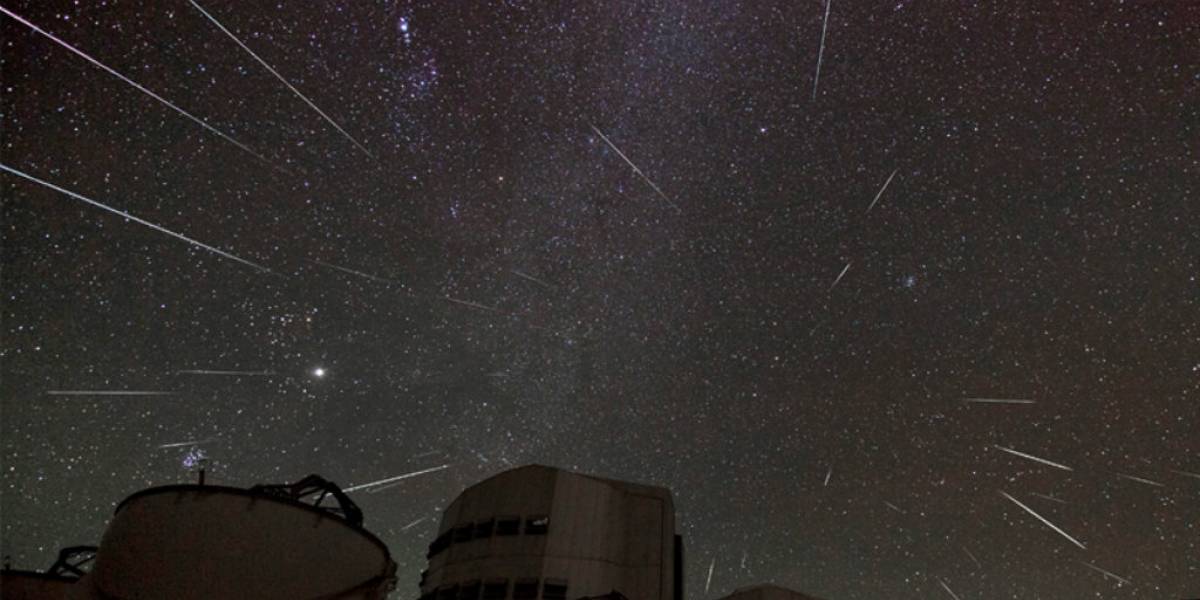 Chilenos podrán disfrutar de la lluvia de estrellas de Gemínidas en observatorios nacionales
