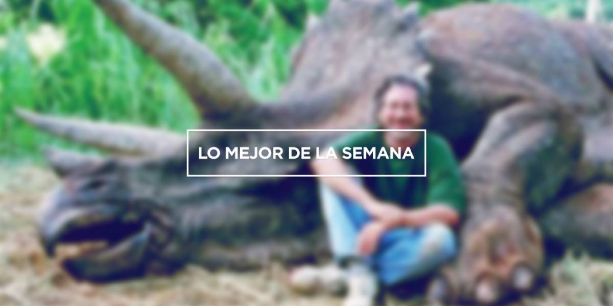 Lo mejor de la semana: impresoras 3D, Spielberg vs. dinos, #LeyTelecom y mucho más…