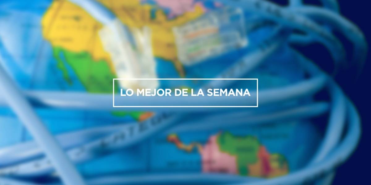 Lo mejor de la semana: fibra óptica, pesos cayendo en vacío, CERN, drones…