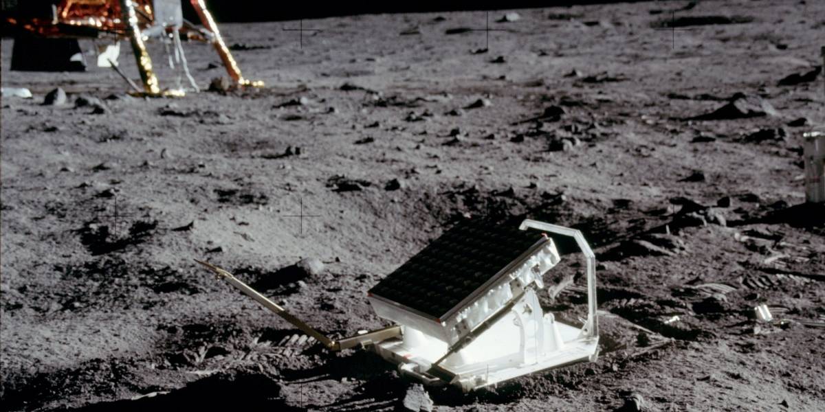 Así funciona LR3, el retrorreflector lunar #Apollo11