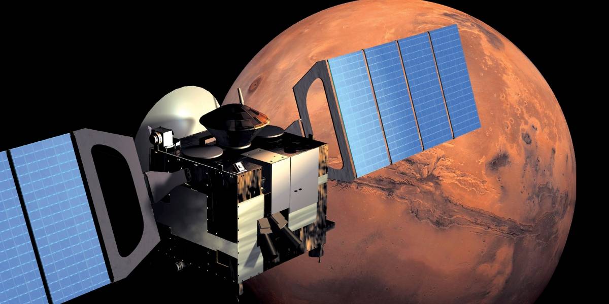 La atmósfera de Marte se encuentra sobresaturada de vapor de agua